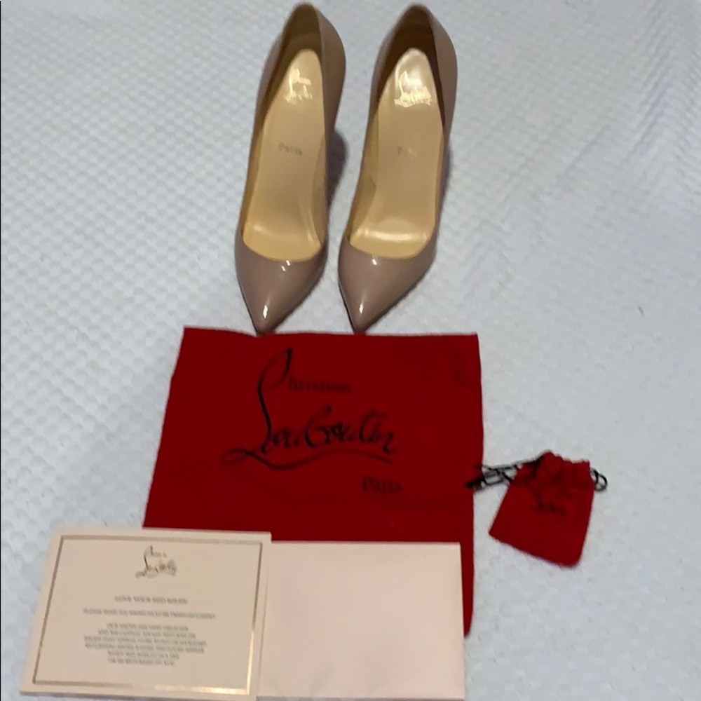 **SOLD** Christian Louboutin Pigalle 120 size 39.5